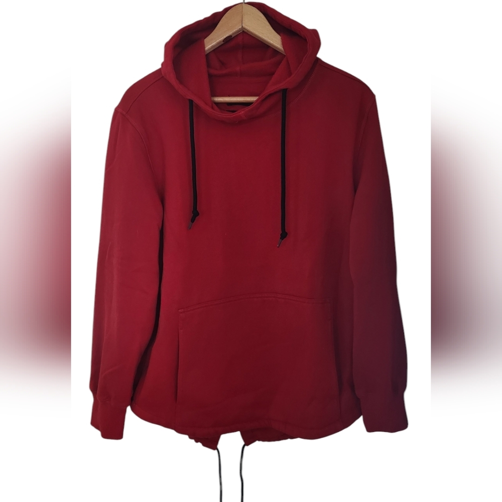 Edgar + Ash Unisex Red Hoodie. Size L
